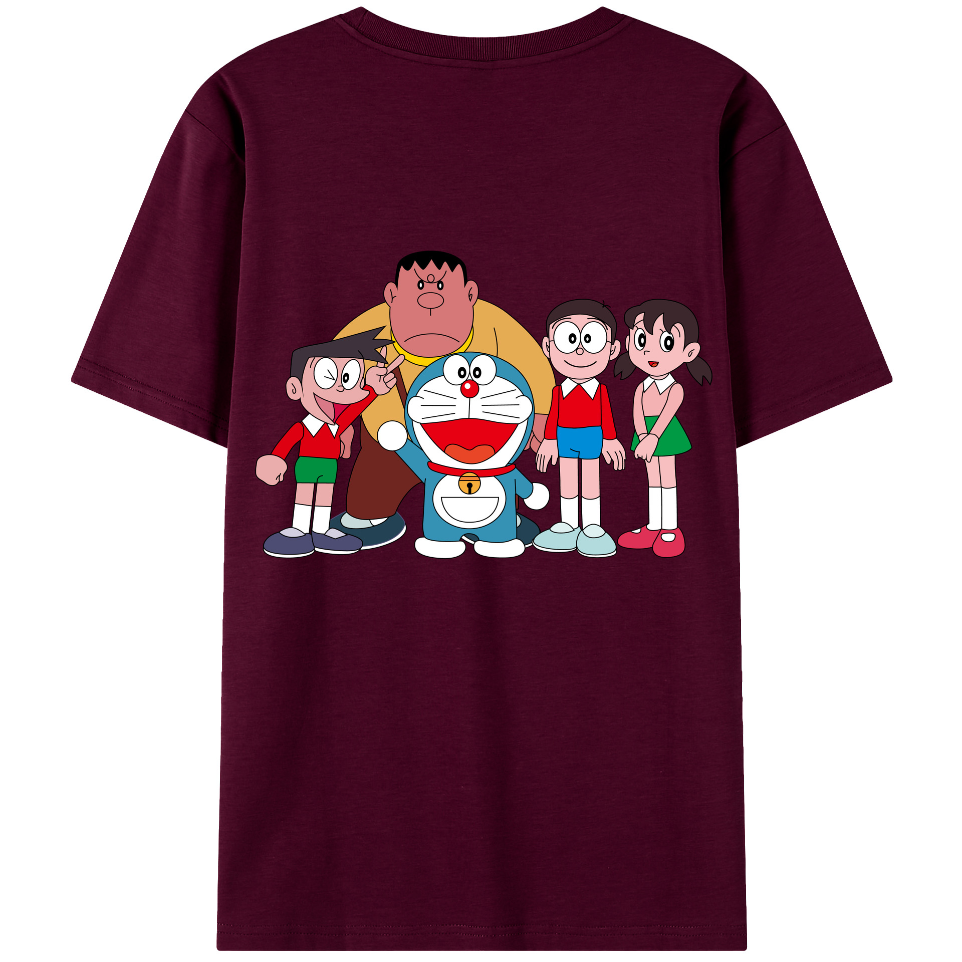 （画像用） ドラえもん 骨川 スネ夫 Doraemon Honekawa Suneo レディース半袖Tシャツ(バックプリント)